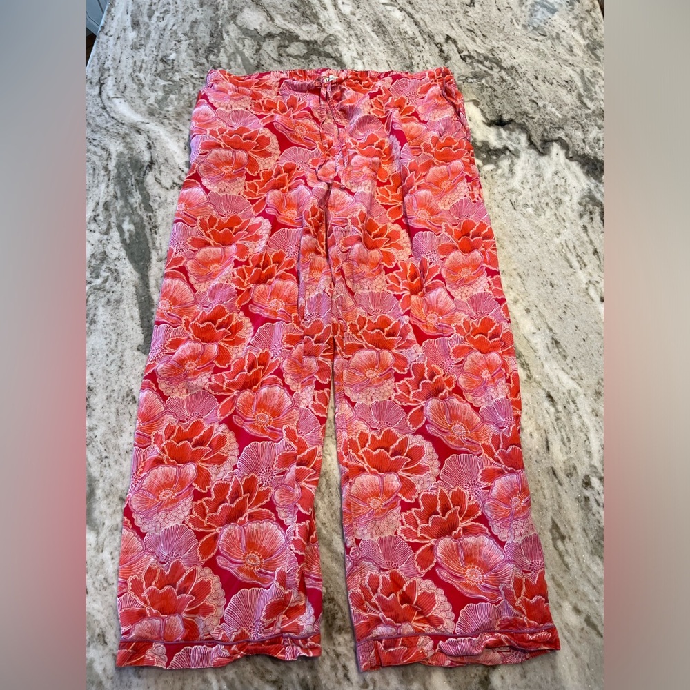 Mahogany‎ floral light weight soft trousers